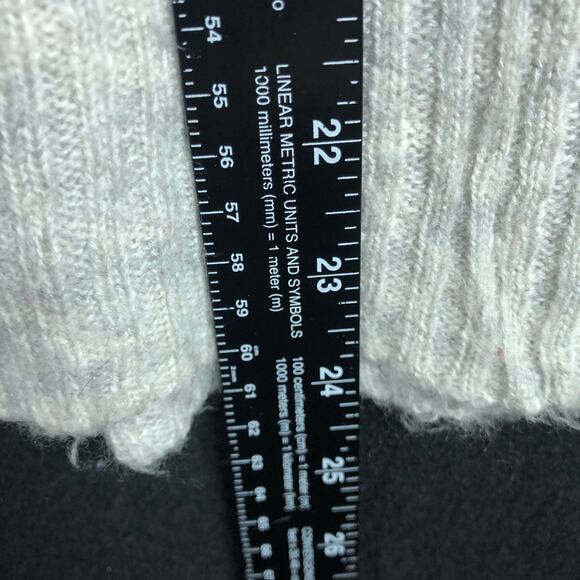 American Eagle Womens Sweater Multi Striped Boat Neck Knit Wool Blend Medium - Picture 8 of 11